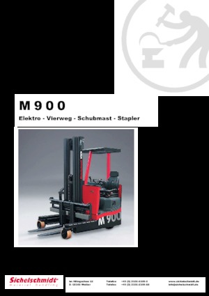Chariots élévateurs électriques multidirectionnels Sichelschmidt M 925 ASM