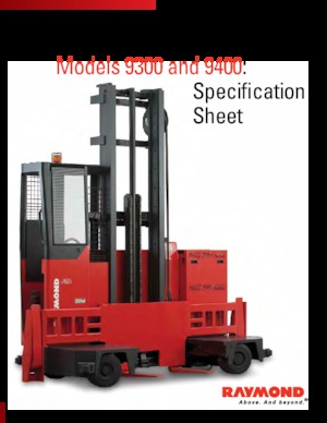 Chargeurs latéraux électriques RAYMOND 9300-SL40TT