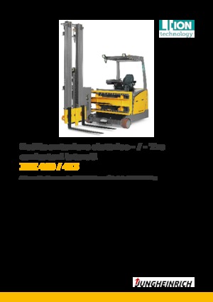 Chargeurs latéraux électriques Jungheinrich EFX 410