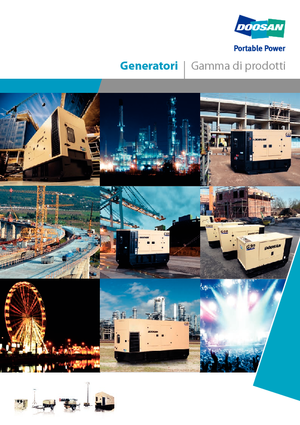 Groupes électrogènes à diesel Doosan G60-IIIA 