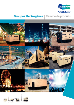Groupes électrogènes à diesel Doosan G60-IIIA 
