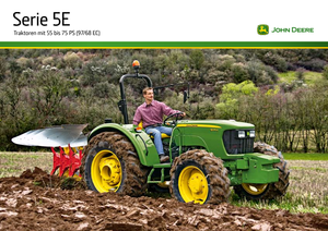 Tracteurs roues arrière John Deere 5055E