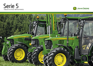 Tracteurs roues arrière John Deere 5080 M