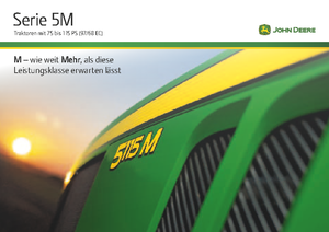 Tracteurs roues arrière John Deere 5085 M