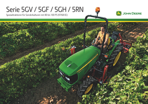 Tracteurs roues arrière John Deere 5100 GV