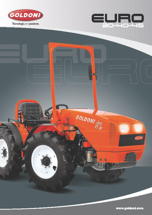 Tracteurs roues arrière Goldoni Euro 40 RS EVO