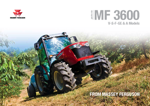 Tracteurs roues arrière Massey Ferguson MF 3650 A