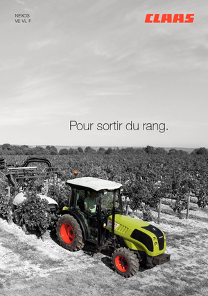 Tracteurs roues arrière Claas Nexos 220 VL