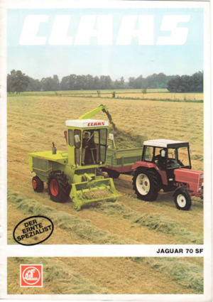 Ensileuses - traction 2 roues Claas JAGUAR 70 SF