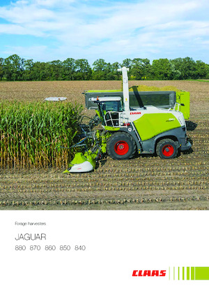 Ensileuses - traction 2 roues Claas Jaguar 850