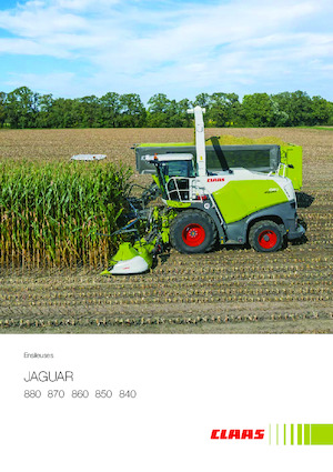 Ensileuses - traction 2 roues Claas Jaguar 850