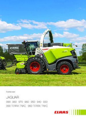 Ensileuses - traction 2 roues Claas Jaguar 960