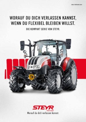 Tracteurs roues arrière Steyr 4065 Kompakt S Komfort