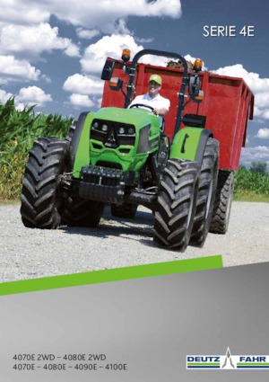 Tracteurs roues arrière DEUTZ-FAHR 4070 E