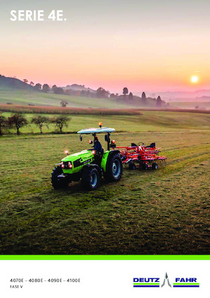 Tracteurs roues arrière DEUTZ-FAHR 4080 E