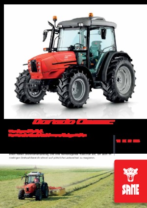 Tracteurs roues arrière SAME Dorado 90 Classic 