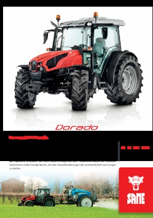 Tracteurs 4WD SAME Dorado 90.4 