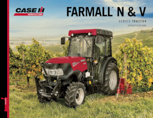 Tracteurs roues arrière Case IH Farmall 80N