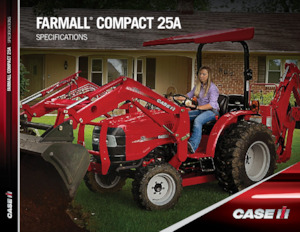 Tracteurs roues arrière Case IH Farmall Compact 25A