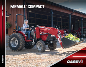 Tracteurs roues arrière Case IH Farmall Compact 55C