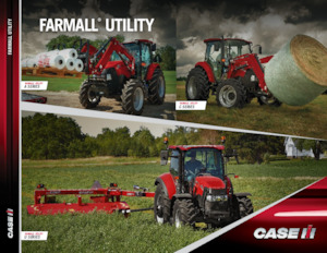 Tracteurs roues arrière Case IH Farmall Utility 110C