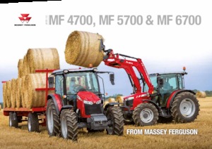 Tracteurs roues arrière Massey Ferguson MF 4707 MR