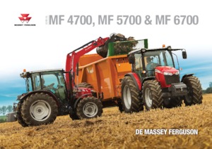 Tracteurs roues arrière Massey Ferguson MF 4707 MR