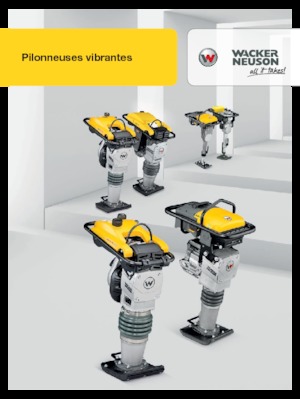 Pilonneuses à essence et diesel Wacker Neuson BS60-4 As 11