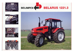 Tracteurs 4WD Belarus 1221.3