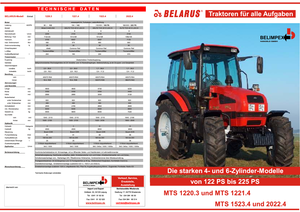 Tracteurs 4WD Belarus 1220.3