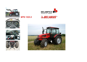 Tracteurs 4WD Belarus 1523.3