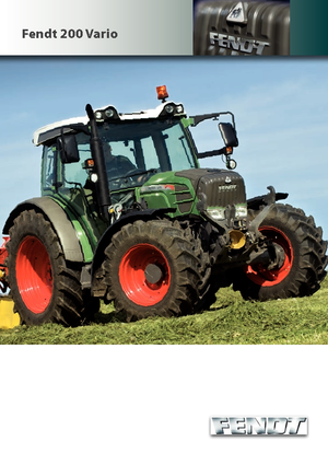 Tracteurs 4WD Fendt 207 Vario
