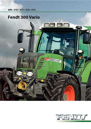 Tracteurs 4WD Fendt 311 Vario