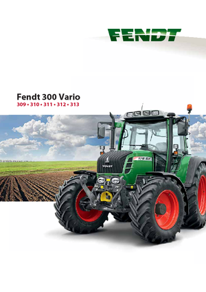 Tracteurs 4WD Fendt 309 Vo Vario