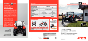 Tracteurs 4WD Steyr 4065 Kompakt S Basis