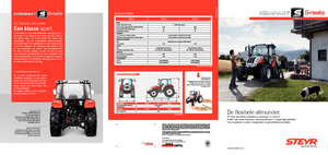 Tracteurs 4WD Steyr 4065 Kompakt S Basis