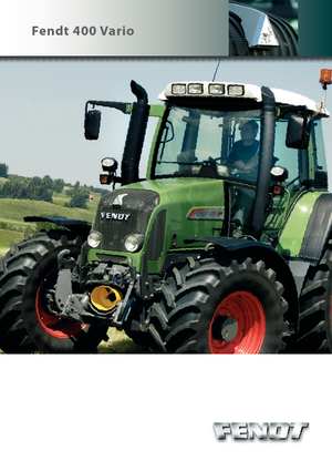 Tracteurs 4WD Fendt 411 Vario