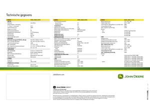 Tracteurs 4WD John Deere 5065E