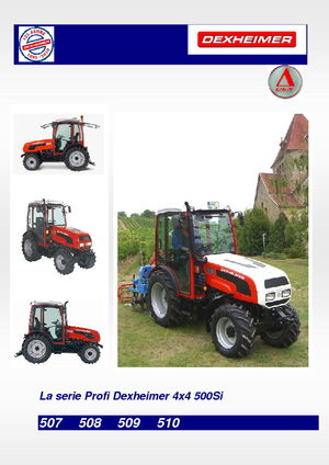Tracteurs 4WD Dexheimer 509 Si