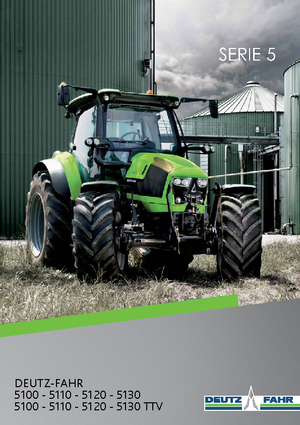 Tracteurs 4WD DEUTZ-FAHR 5110 TTV DT