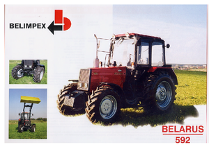 Tracteurs 4WD Belarus 592