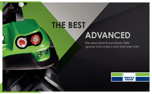 Tracteurs 4WD DEUTZ-FAHR 6180 Agrotron