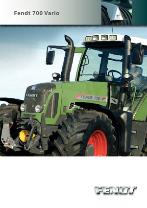 Tracteurs 4WD Fendt 712 Vario