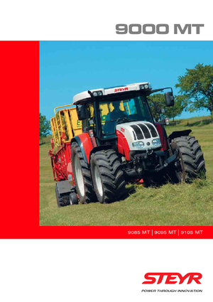 Tracteurs 4WD Steyr 9085 MT Basis