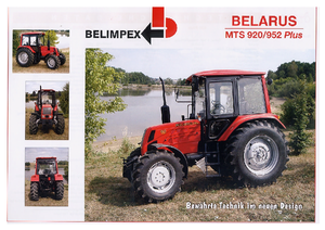 Tracteurs 4WD Belarus 920 F