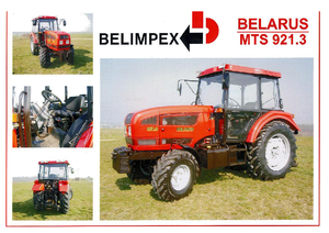 Tracteurs 4WD Belarus 921.3