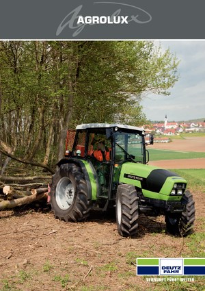 Tracteurs 4WD DEUTZ-FAHR Agrolux 320