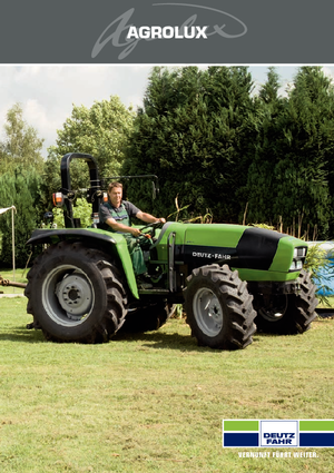 Tracteurs 4WD DEUTZ-FAHR Agrolux 75