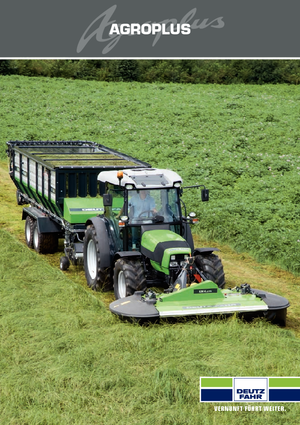 Tracteurs 4WD DEUTZ-FAHR Agroplus 310 DT