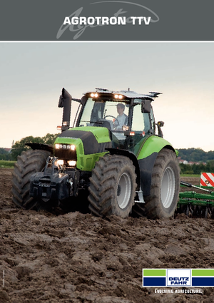 Tracteurs 4WD DEUTZ-FAHR Agrotron TTV 630 DCR